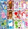 24 Sheets Make a Face Stickers for Kids Toddlers (Stickers) 8.26 x 6.68 x 0.17 inches